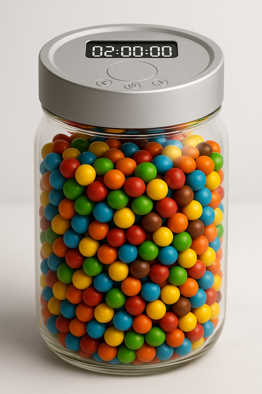 TimeLock Jar Lid – Smart Timer & Daily Access Control Top